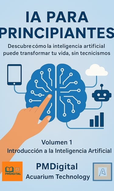 Portada Inteligencia Artificial para principiantes Volumen 1