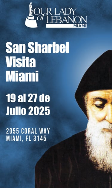 san sharbel visita miami