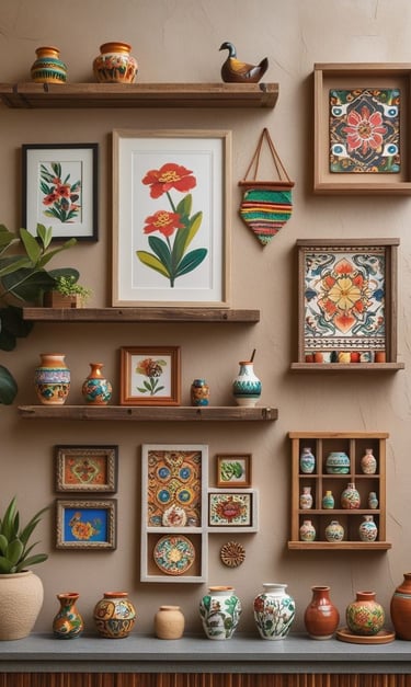 Artisanal Hand made home decor arti-facts