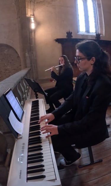 DÚO FLAUTA TRAVESERA + PIANO ( BODA A&H 03/05/25)