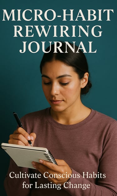 The Ultimate Micro-Habit Rewiring Journal: Build Life-Changing Habits in Just 5 Minutes a Day