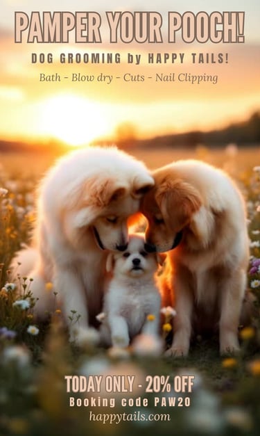 Dog Grooming, Dog Walking, Animal Family, Social Reels