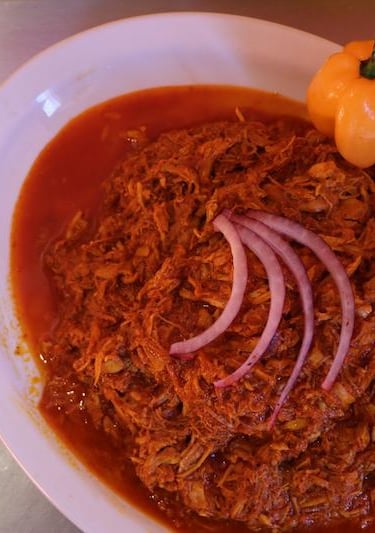 Imagen de plato de cochinita 