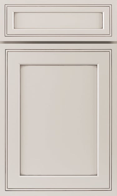Pearl maple glazed kitchen cabinet 