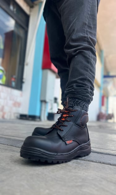 botas de trabajo con casco economico 