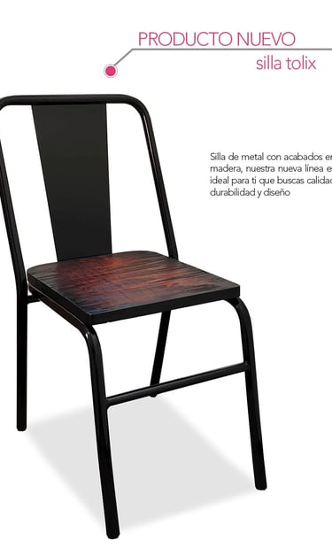 silla de madera
