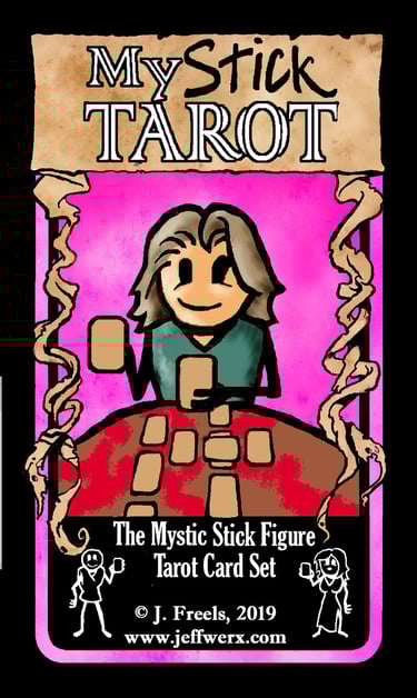 The MyStick Mystic Stick Figure Tarot Deck link to purchase