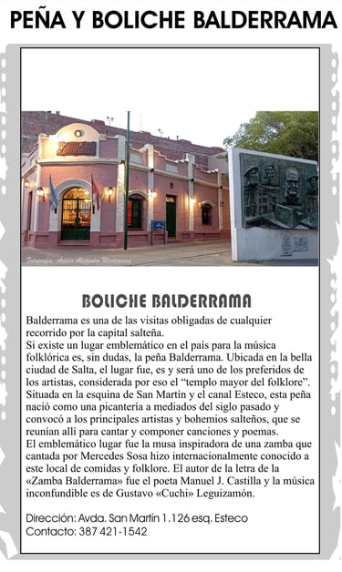 Imagen: Boliche Balderrama