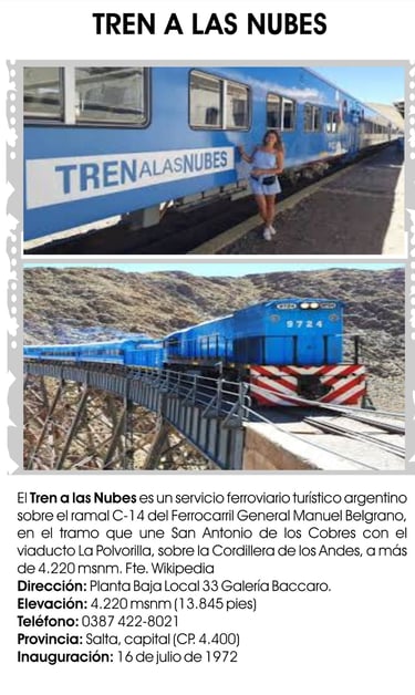 Imagen: Tren a Las Nubes 