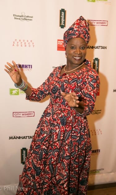 Angelique Kidjo performs