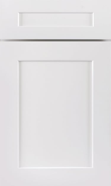 White maple kitchen cabinet