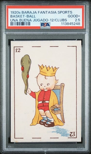 Baraja Fantasia Antique Sports Card