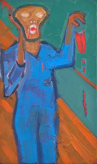 De Schreeuw Uitvoering door Henk Tieten