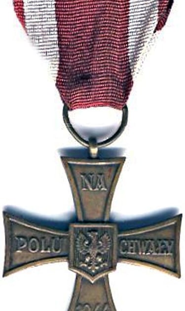 Cross for Valour, Polish medal awarded to Wolinski postumously