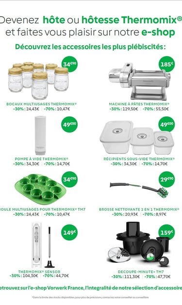Idées cadeaux eshop Thermomix TM7