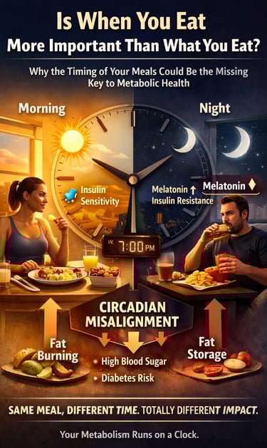 The Circadian Diet: When You Eat May Matter More Than What You Eat