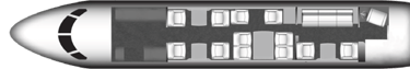 charter, private jet, luxury, TAC, TC TAC, TC-TAC, business jet, layout, Challenger 850