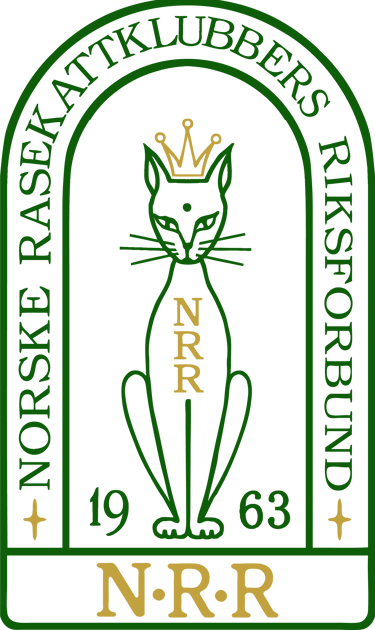 Norske Rasekattklubbers Riksforbund NRR Logo