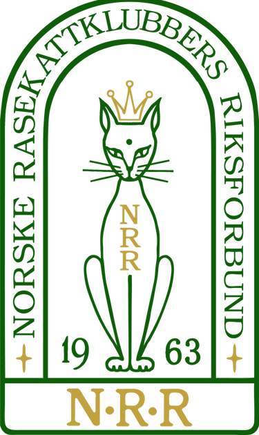 Norske Rasekattklubbers Riksforbund NRR Logo