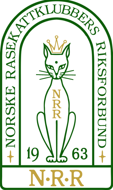 Norske Rasekattklubbers Riksforbund NRR Logo