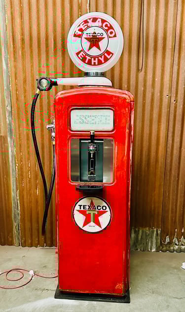 Philips beer pump,Texaco gasoline pump,