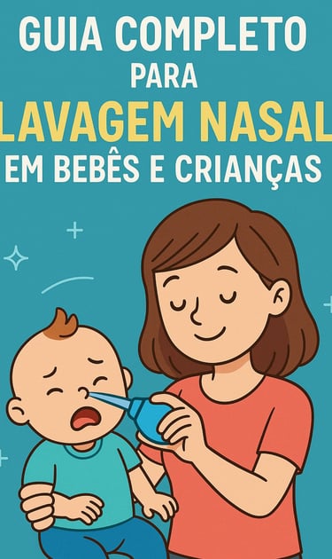 imagem sobre lavagem nasal