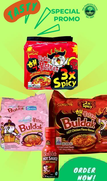 Buldak Ramen Categories