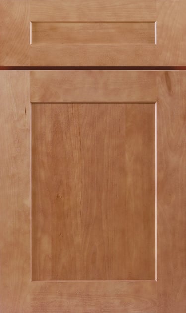 Almond maple kitchen cabinet