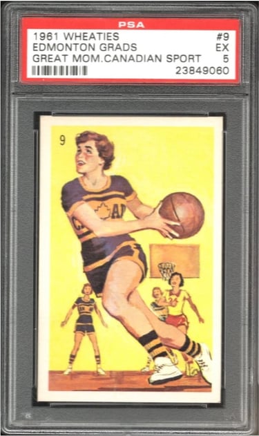 Canadian Wheaties Sports Cards