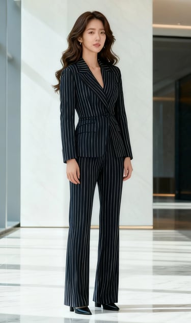 truques parecer mais alta listras verticais