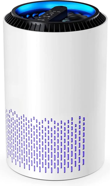 CONOPU DH-JH01 Purificador de Aire de Hogar, Purificador Aire con Filtro de Alta Eficiencia