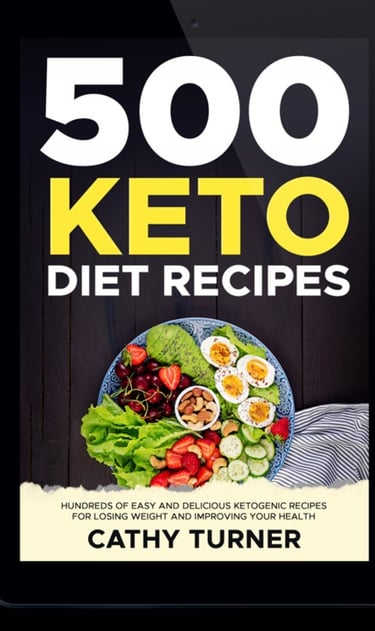 a tablet with a tablet and a tablet with the title'500 keto diet