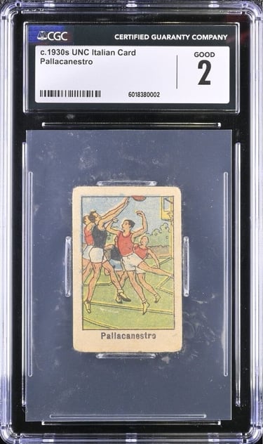 Vintage Italian Basketball Cards For sale