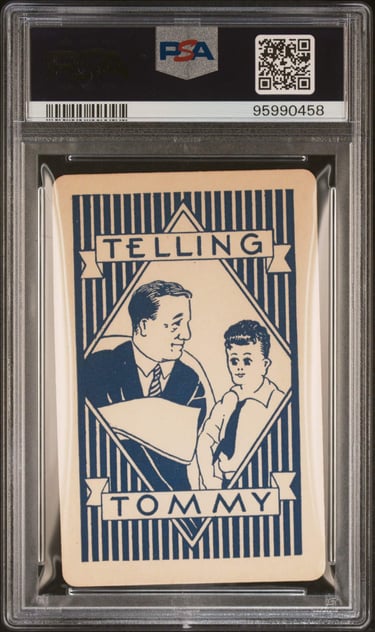 Rare early Telling Tommy Basketball Card 1930s