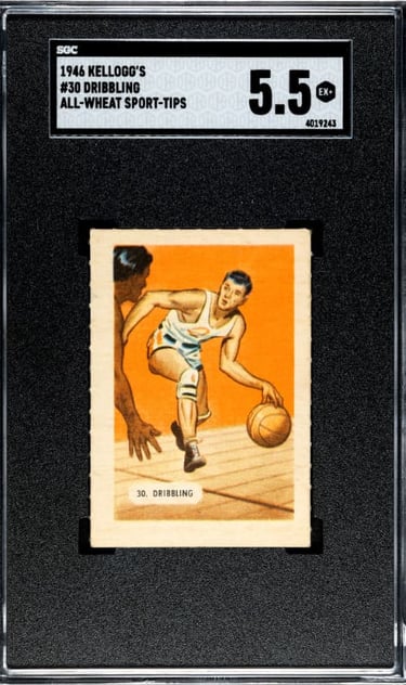 Kellogg's Basketball Dribbling card Canada