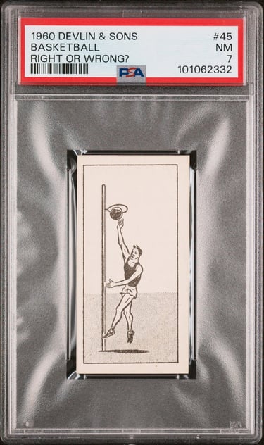 Devlin & Sons Rare Basketball Card