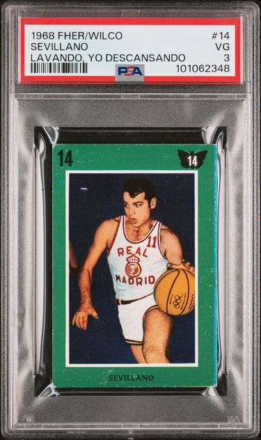 Fher Wilco Baloncesto Sevillano Cromo Carte