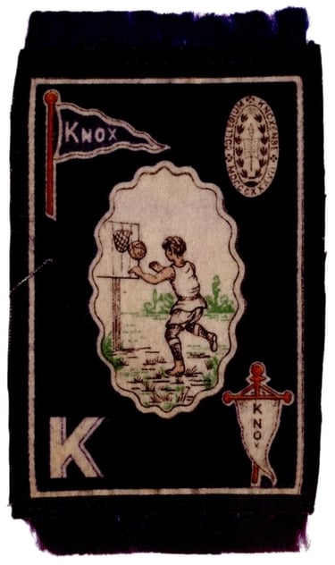 Knox Vintage B33 College Basketball Felt