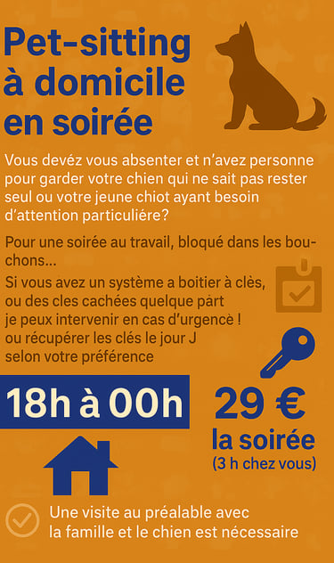 petsitter soirée petsitter imprévu tibaldopetsitter