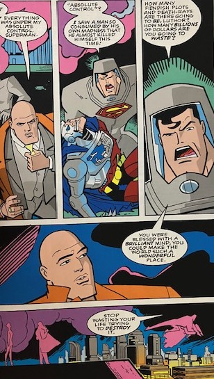 Superman Adventures - Supes Scolding Luthor