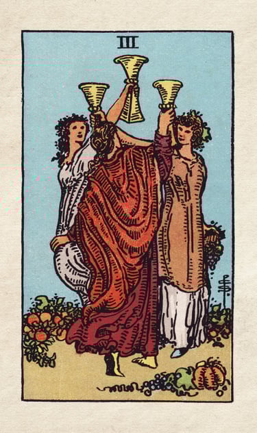 Three of Cups