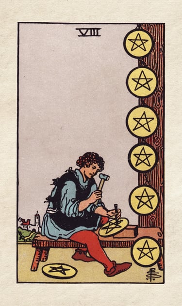Eight of Pentacles