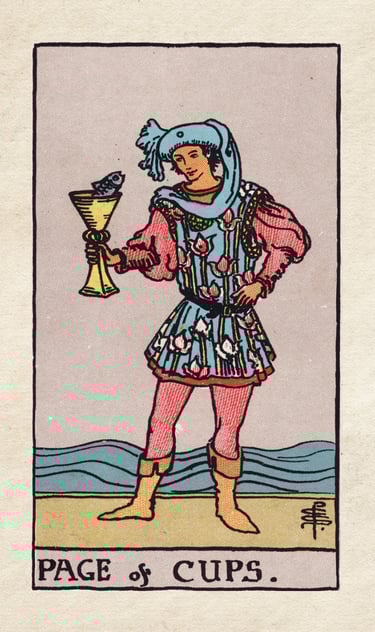 Page of Cups