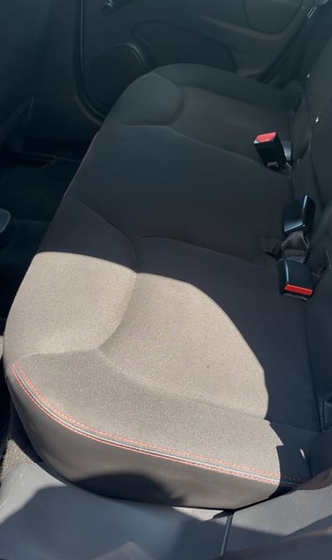Voiture intérieur siège propre