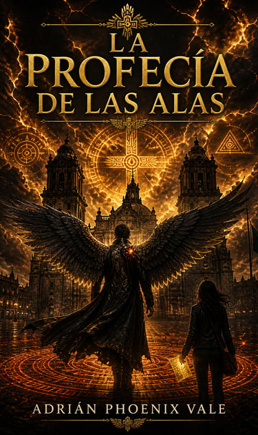 Romantasy urbana con ángeles caídos, profecías antiguas y amor sobrenatural. Una novela fascinante d
