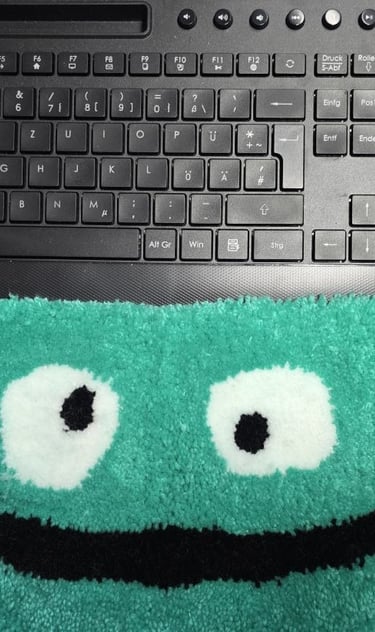 Eine Handballenauflage ist angenehm für die Hand