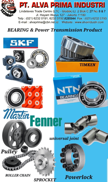 Jual Continental Conveyor Belt, Jual Tsubaki Coupling, Jual Rexnord Coupling