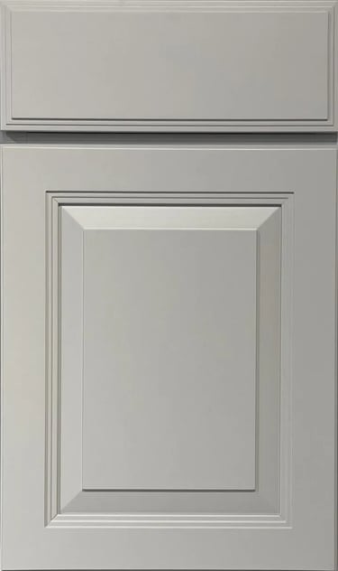 Avalon ashen kitchen cabinet