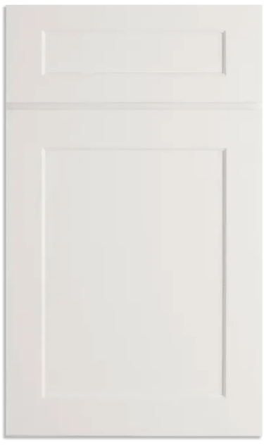 a white cabinet