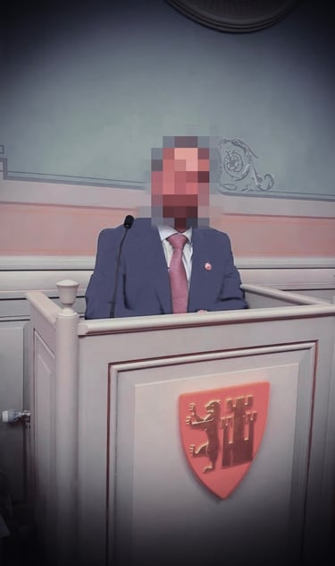 صلاح حسن السعدي النائب البديل في بلدية فريكدريكستاد